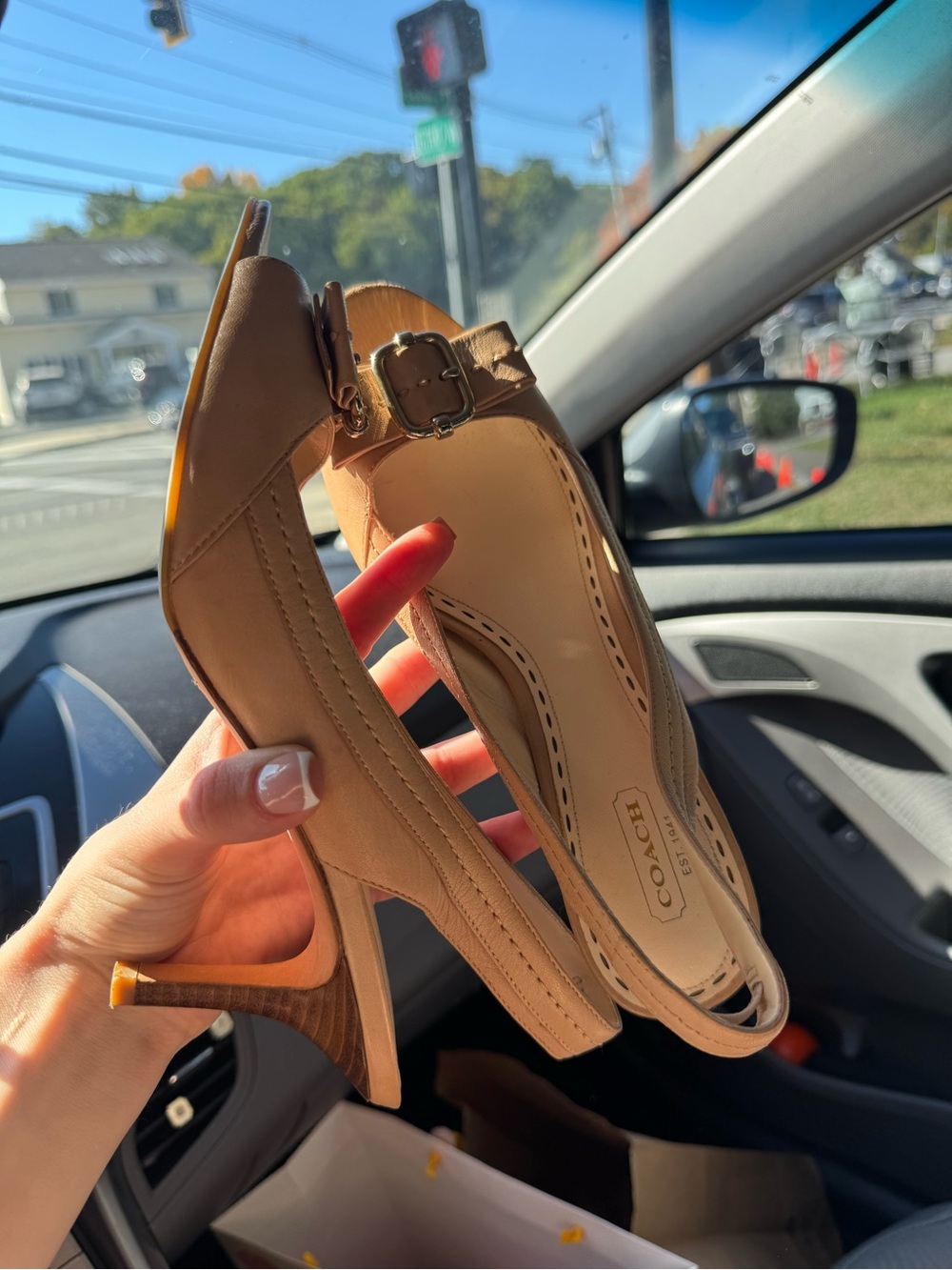 coach heels